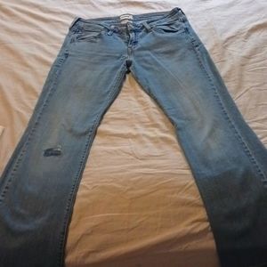 Vintage 545 low boot cut women's levi jeans